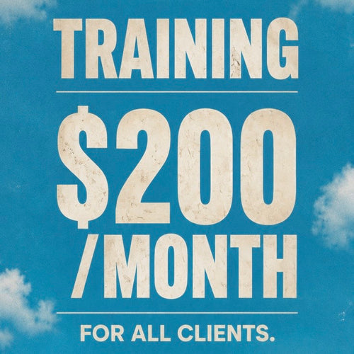 1 Month Training Sessions